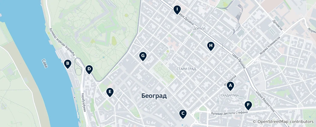 Карта Culinary Heritage