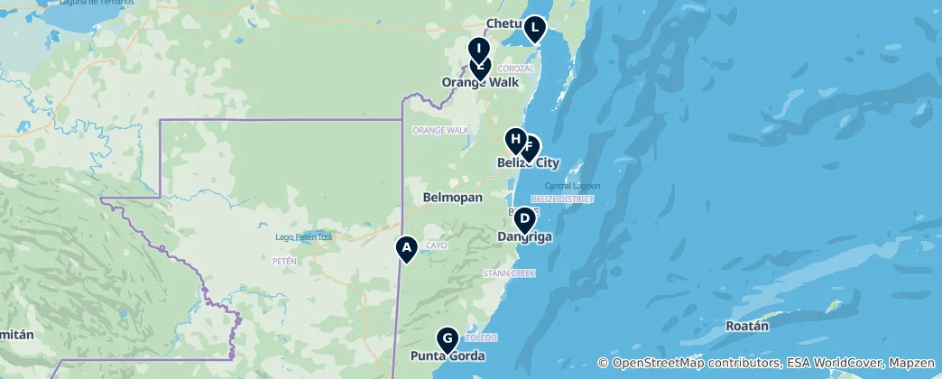 Map of Significant Religious Sites