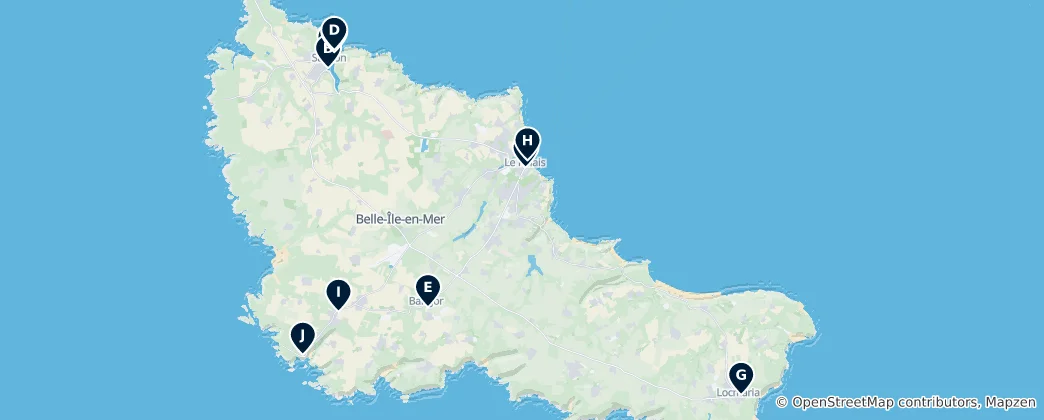 Mapa Regional Flavors & Specialties