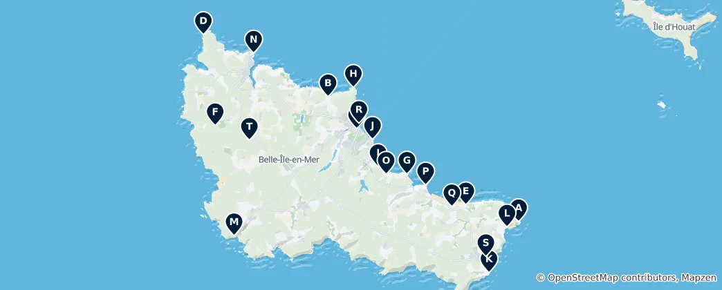 Mapa Regional Heritage Sites
