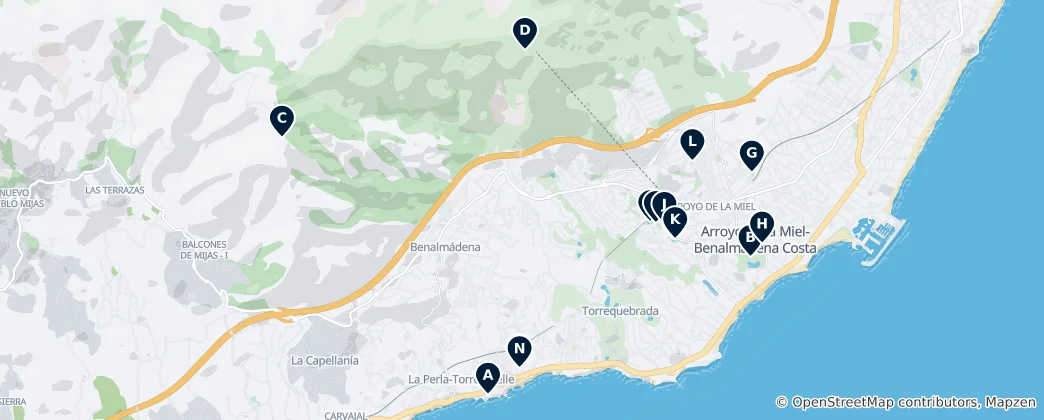 Map of Parks and Nature Escapes