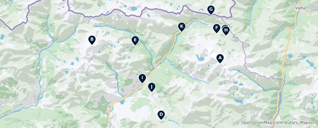 Térkép: Benasque Essentials