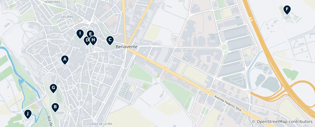 Mappa di Benavente Essentials