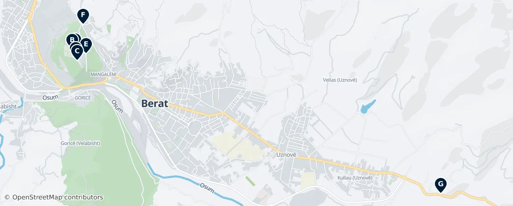 Historic Monuments — Map