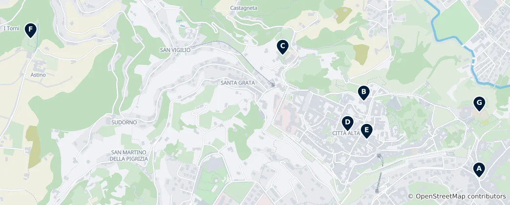 Map of Parks, Gardens & Fountains