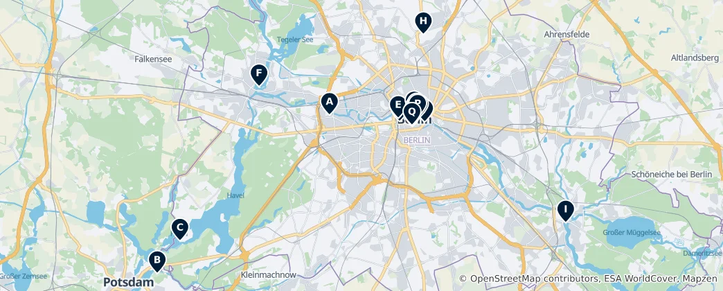 Prussian Palaces & Heritage Haritası
