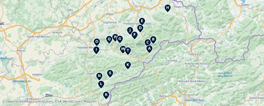 Christian Heritage Sites — Mappa