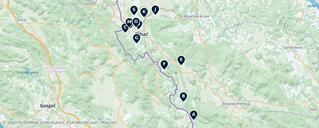 Map of Sacred Sites and Spiritual Heritage