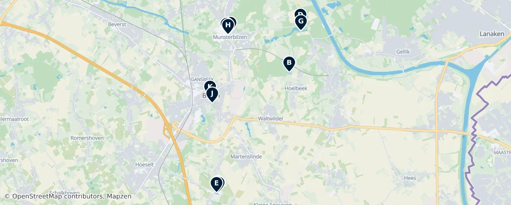 Bilzen Essentials — Mapa