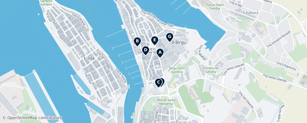 Birgu Essentials — Mappa
