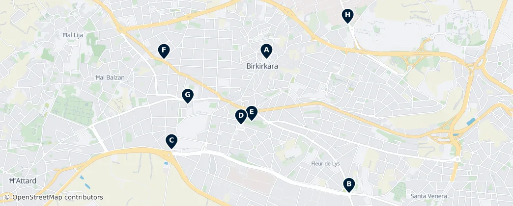 Birkirkara Essentials — Mappa