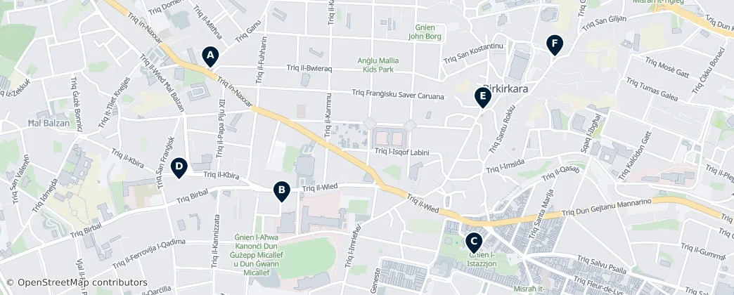Hidden Gems of Birkirkara — Mappa