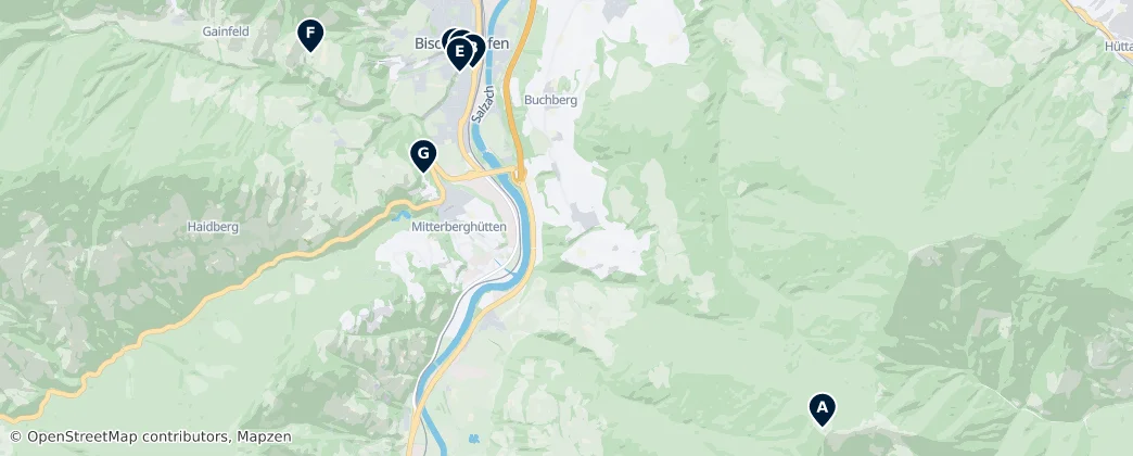 Churches & Chapels — Carte