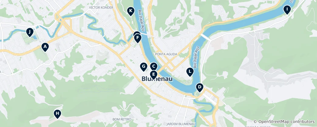 Blumenau Essentials Haritası