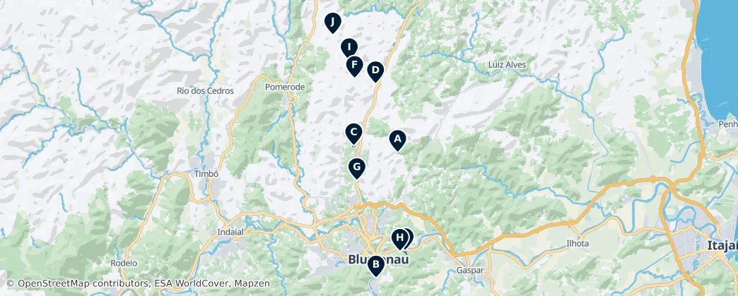 Sports and Leisure — Map