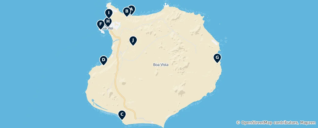 Mappa di Boa Vista Essentials
