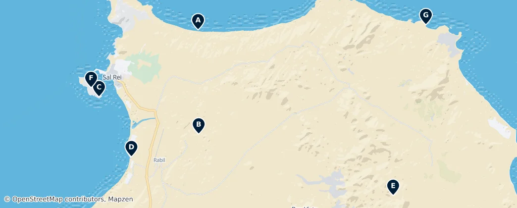Map of Hidden Gems of Boa Vista