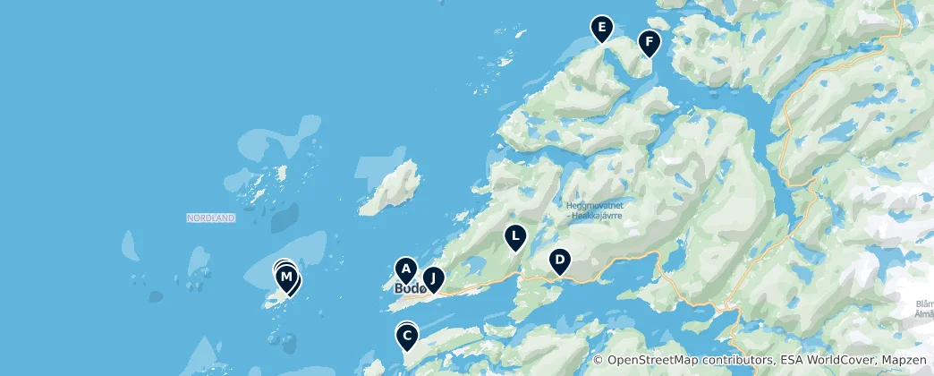 Map of Historic Forts and Ruins