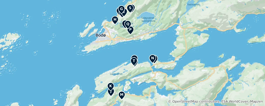 Mapa Outdoor Adventures