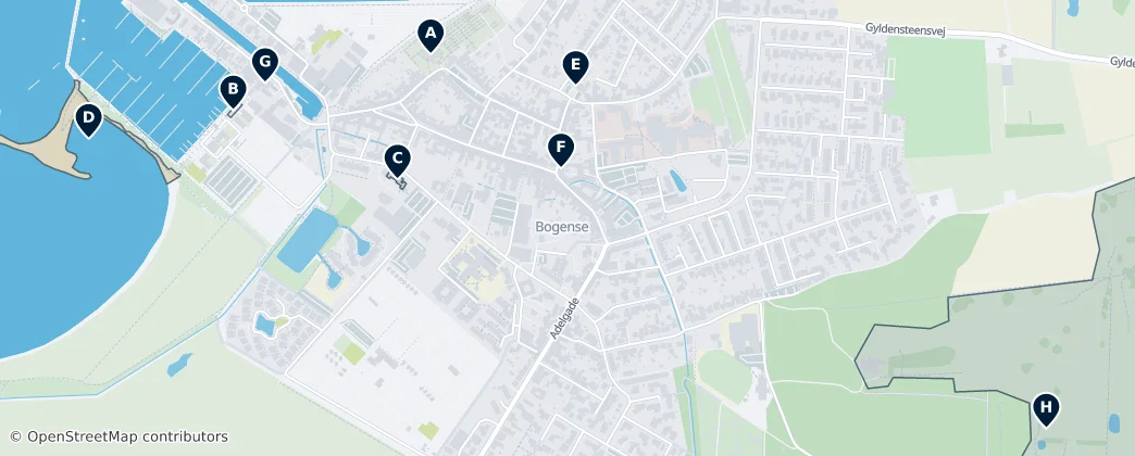 Bogense Essentials — Mapa