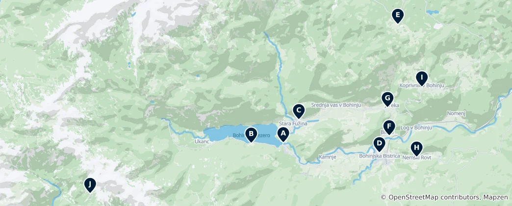 Map of Historic Churches and Shrines