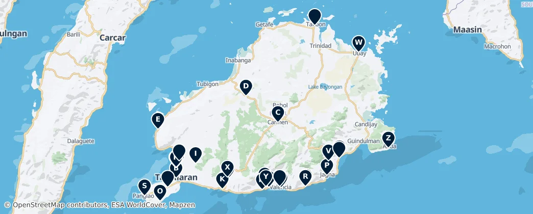 Map of Sacred Spaces and Houses of Worship