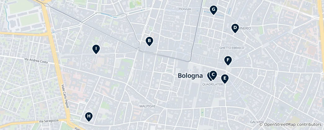 Map of Culinary Landmarks
