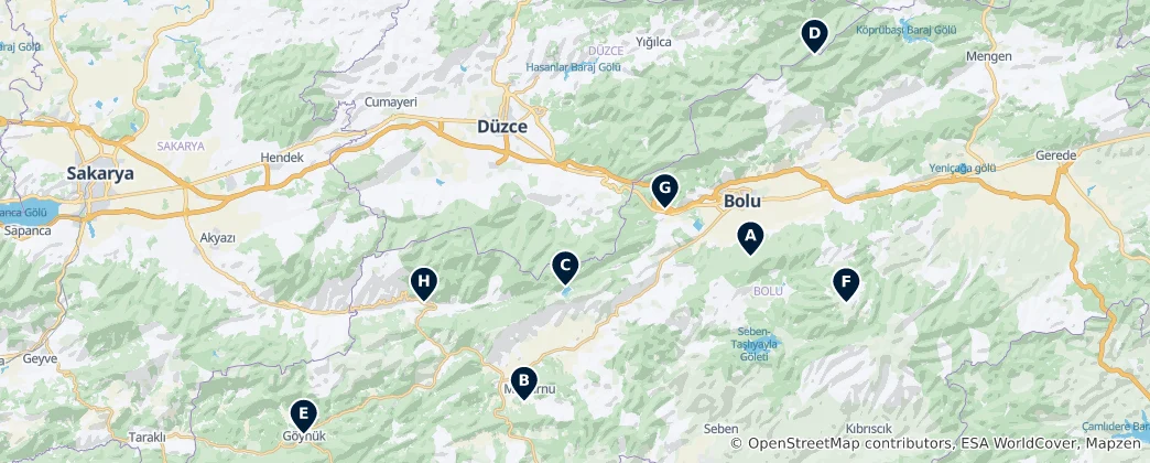 Mapa Bolu Essentials