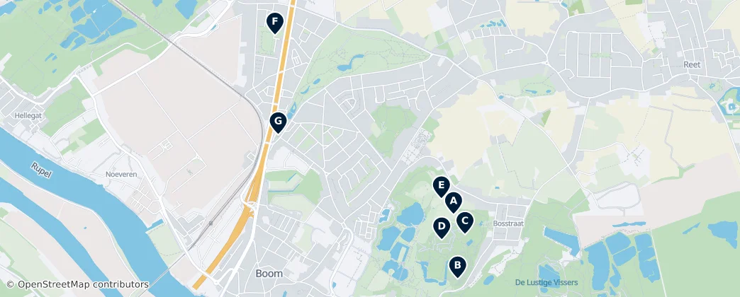 Artistic Sculptures & Trolls — Map