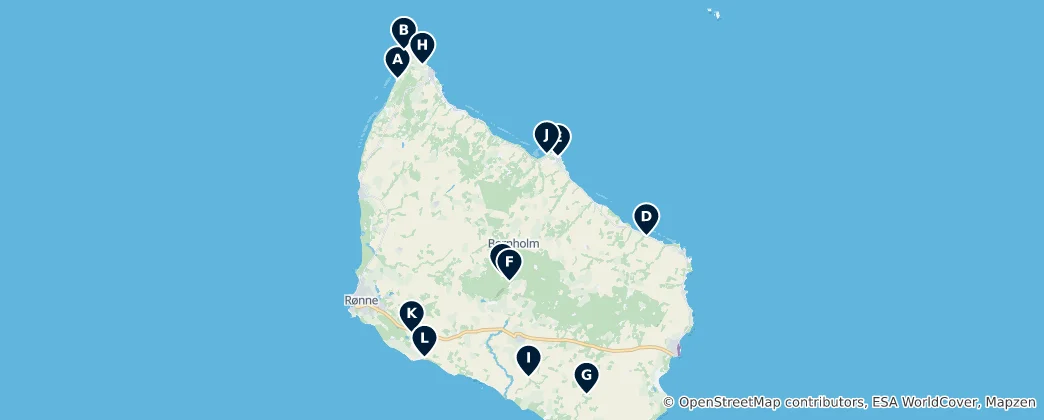 Mapa Archaeological Sites