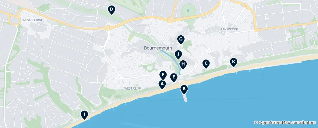 Map of Bournemouth Essentials