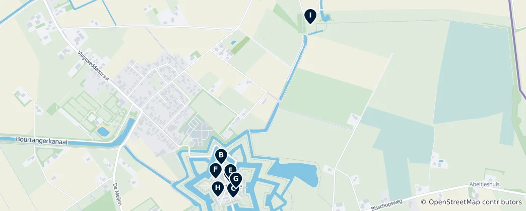 Mappa di Bourtange Essentials
