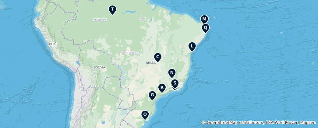 Map of Architectural Landmarks