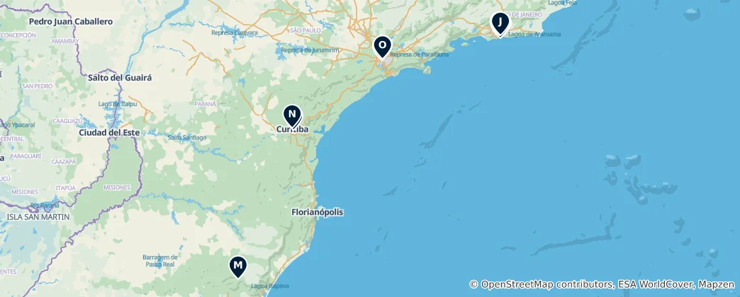 Map of Brazil Essentials