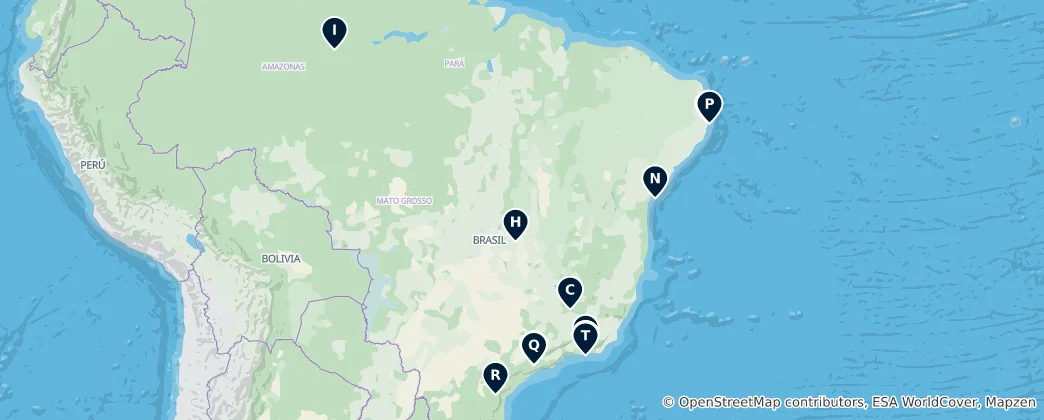 Map of Museums & Galleries