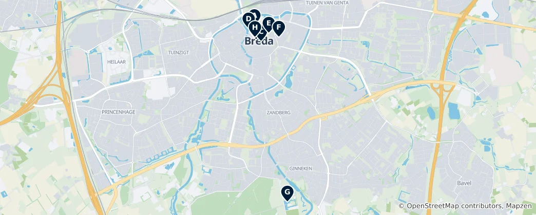 Map of Breda's Crown Jewels