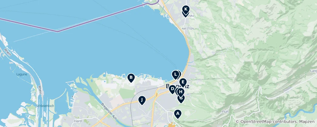 Mappa di Heritage Sites