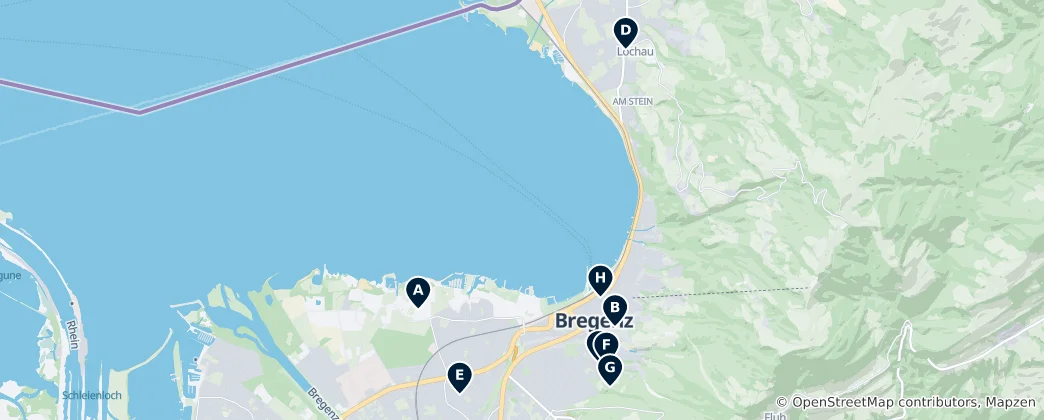 Mappa di Historic Religious Sites