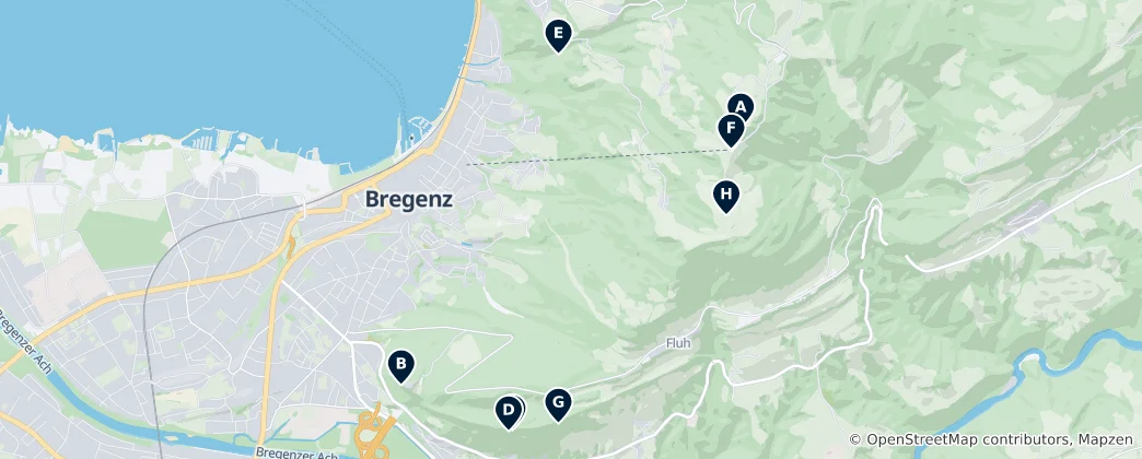 Mappa di Outdoor Adventures