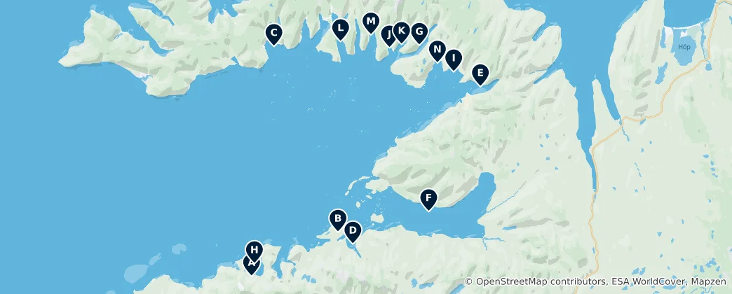 Mapa De Natural Wonders