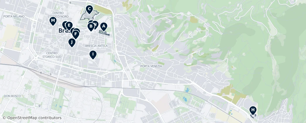 Brescia Essentials — Map