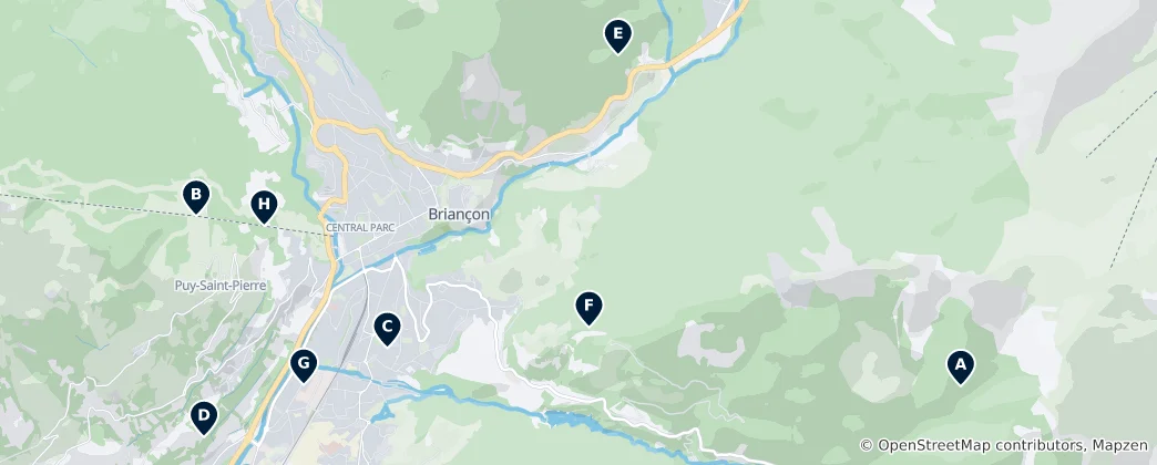 Карта Alpine Adventures