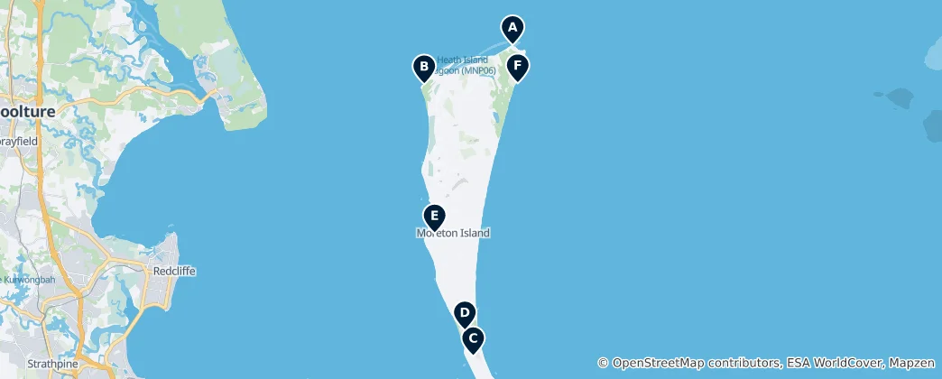 Mappa di Coastal Gems