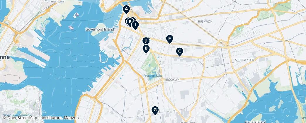 Historic Houses of Worship — Map
