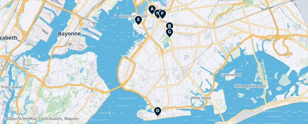 Museums & Art Galleries – Mapa