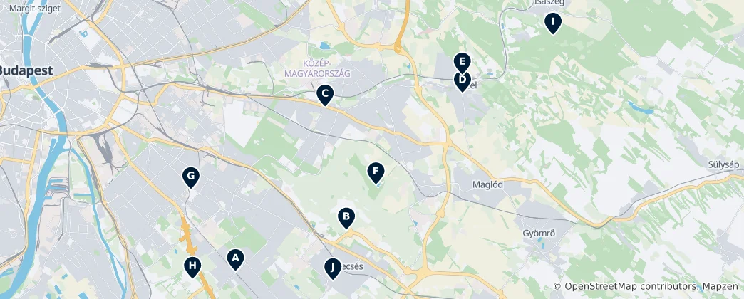 Mapa De Imprescindibles de Budapest