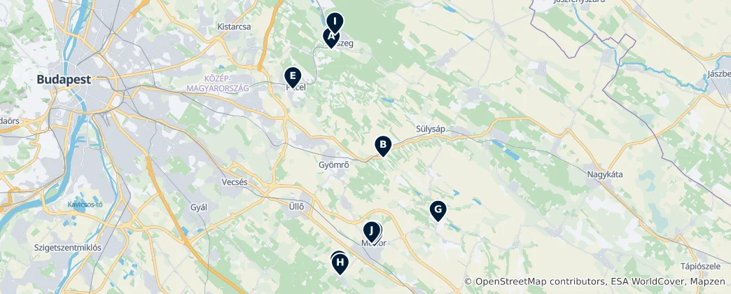 Carte de Églises et chapelles historiques