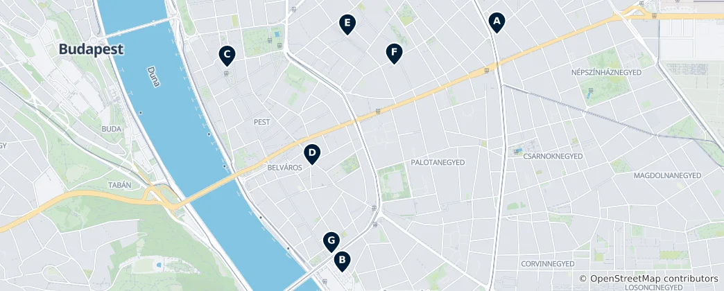 Map of Historic Cafés & Regional Cuisine