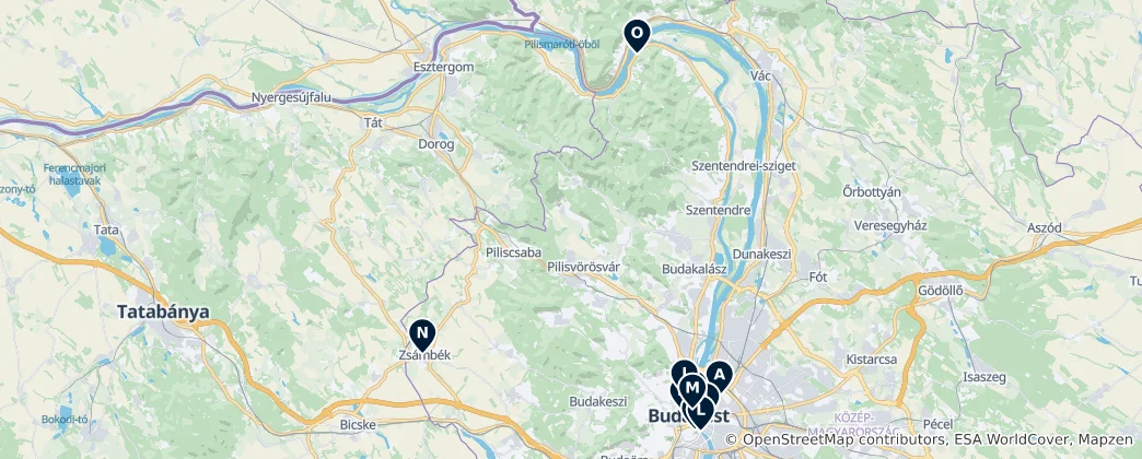 Mapa De Historic Heritage Sites