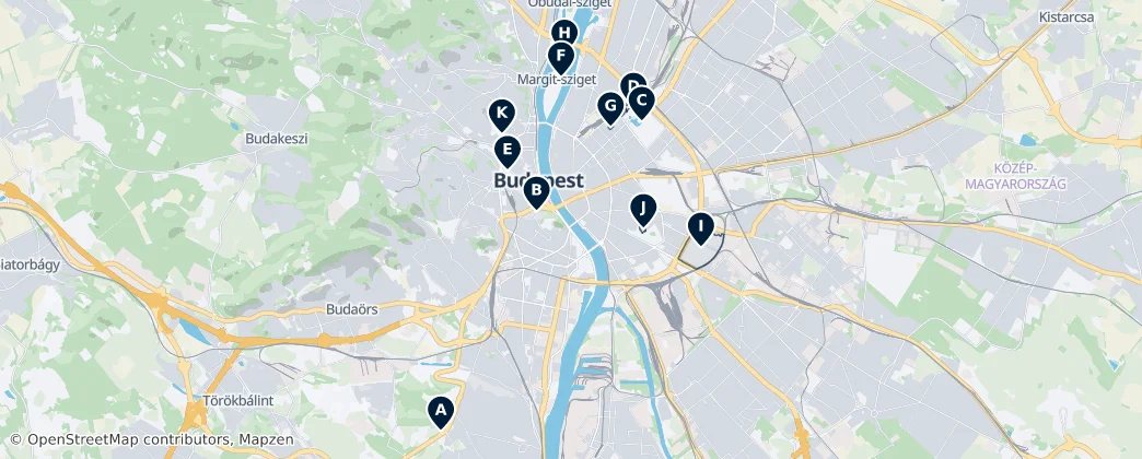 Parks & Gardens – Mapa